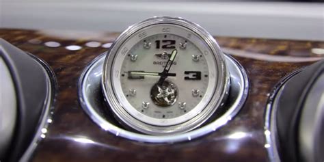 bentley dash clock price